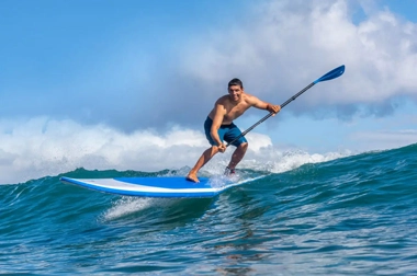 Balade en paddle rigide
